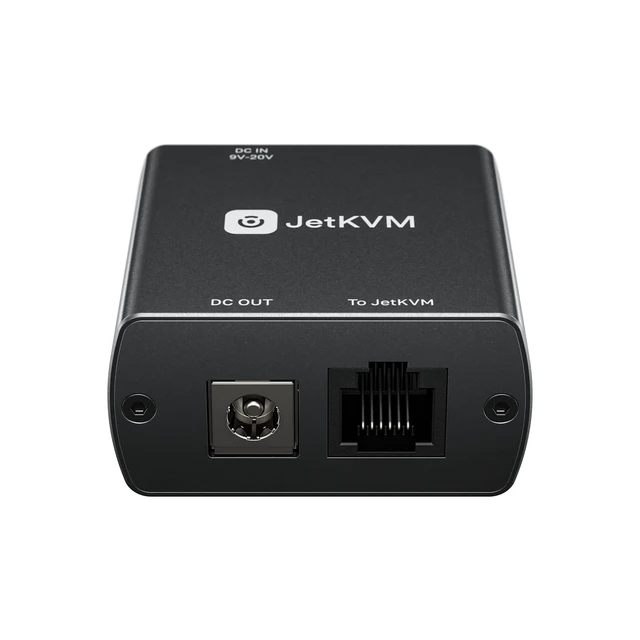 Alt view image 3 of 3 - JetKVM Open-Source IP KVM Remote Control Jet KVM Over IP, Ultra-Low Latency Touchscreen Compatible with Mac/Windows/Linux, for Home Offices Data Centers Server Management (DC Power Control Extension)