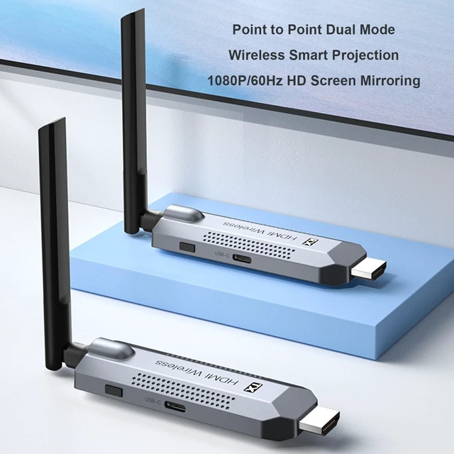Alt view image 3 of 5 - Wireless HD Transmitter Receiver 1080P 60Hz for TVs