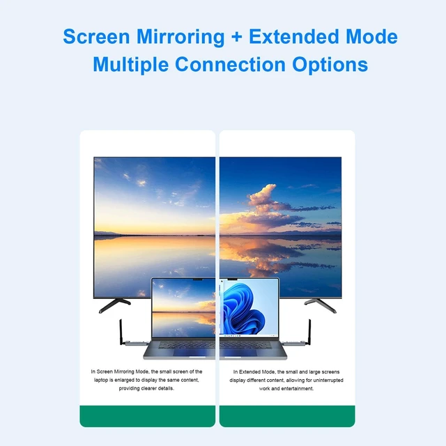 Alt view image 4 of 5 - Wireless HD Transmitter Receiver 1080P 60Hz for TVs