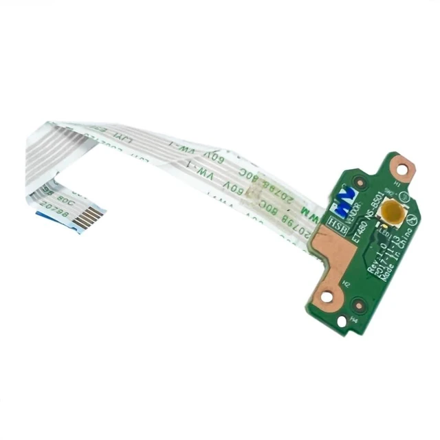 Alt view image 5 of 5 - Zahara Power Switch ON-FF Button Board Cable for Lenovo ThinkPad T480 20L5