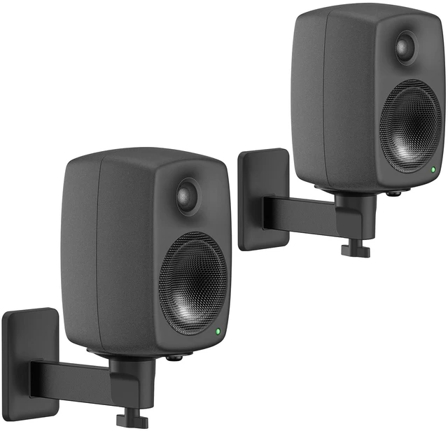 Main image of Speaker Wall Mounts Pair with Genelec 8010/8020/8030 Studio Monitor Mounts