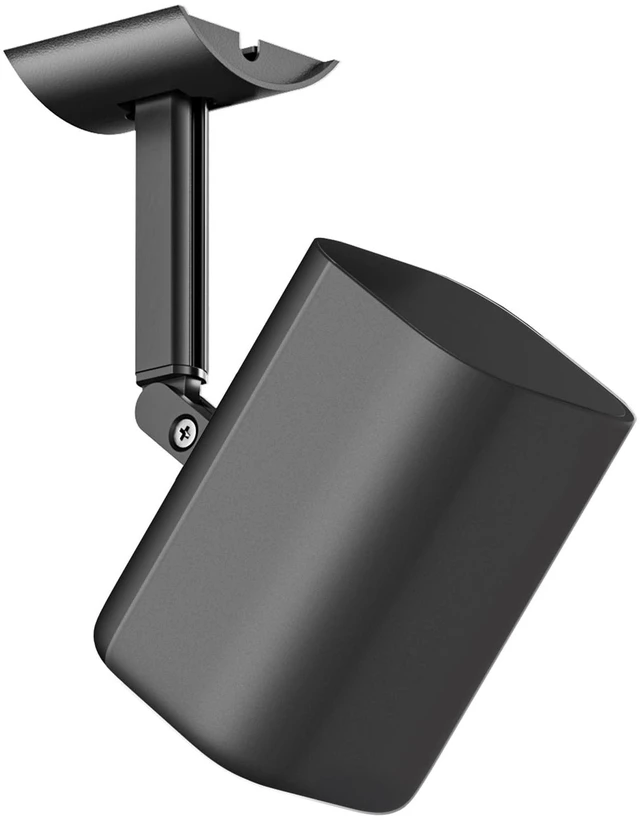Main image of notiela Speaker Ceiling Mount for Roku Speaker Wall Mount - Tilt and Swivel Adjustable Mounting Brackets for Roku Wireless Speakers with Hardware Kit, 1 Pack