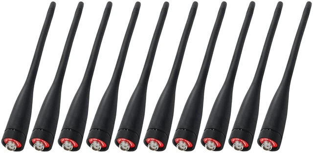 Main image of 10Pack KRA-27M Kenwood UHF Antenna 400-470MHz for TK-3180 TK-3170 TK-3173