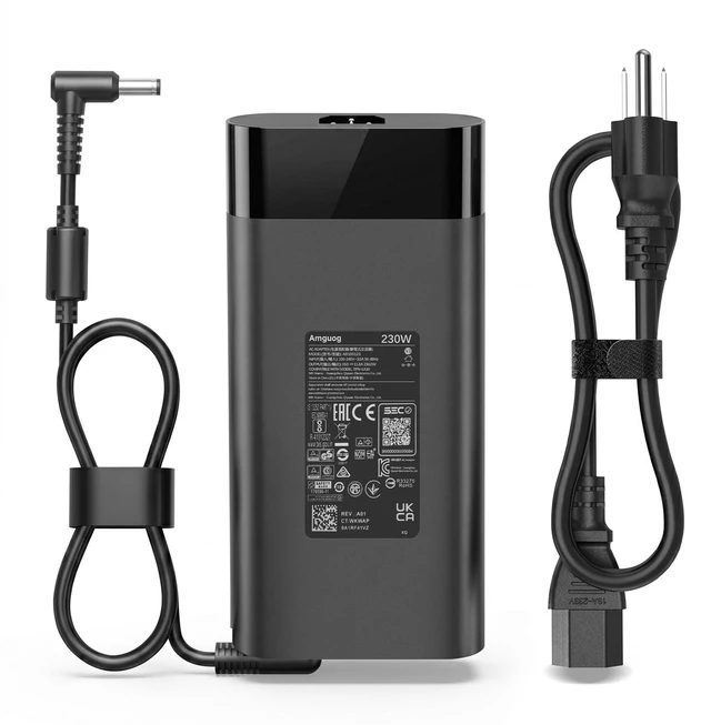 Main image of amguog 230W Gaming Laptop Charger Compatible with HP OMEN 16 15 17
