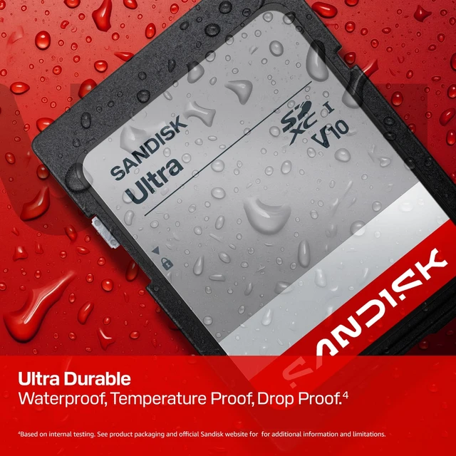 Alt view image 5 of 5 - SANDISK 128GB Ultra SD Memory Card, Up to 195MB/s Read Speeds, UHS-I