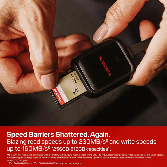 Alt view image 3 of 5 - SANDISK 64GB Extreme SD Memory Card, Up to 170MB/s Read Speeds, UHS-I