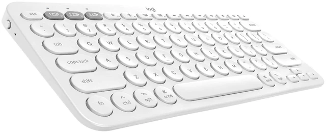 Main image of Logitech K380 Multi-Device Bluetooth Keyboard for Mac, Off White