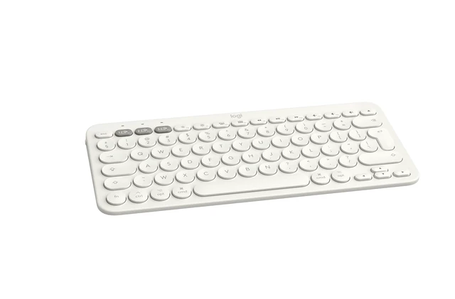 Alt view image 5 of 5 - Logitech K380 Multi-Device Bluetooth Keyboard for Mac, Off White