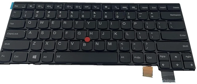 Alt view image 3 of 5 - Laptop Replacement US Layout Keyboard for Lenovo Thinkpad T460S T470S 00PA564 01EN682 01EN723 00PA440 00PA522 01YT129 01YR075 Backlit