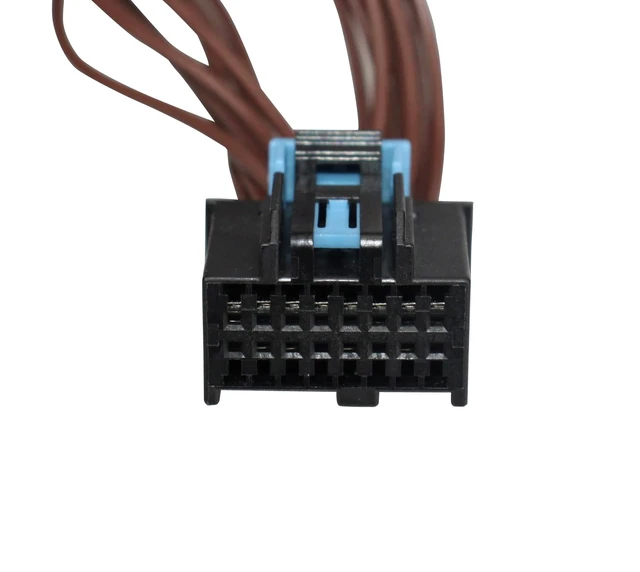 Alt view image 2 of 3 - YONGJIANGXIA Add an Amp Amplifier Radio Adapter Interface Compatible with Select GMC Chevrolet Hummer Cadillac 71-2105