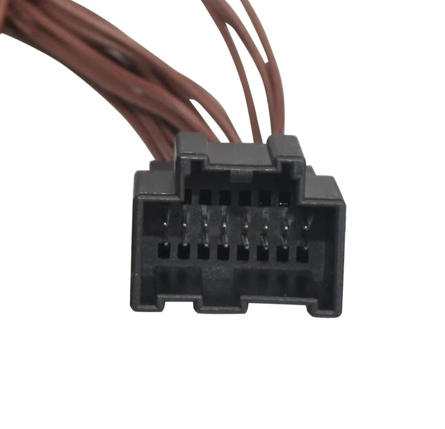 Alt view image 3 of 3 - YONGJIANGXIA Add an Amp Amplifier Radio Adapter Interface Compatible with Select GMC Chevrolet Hummer Cadillac 71-2105