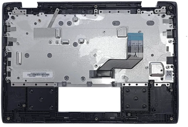 Alt view image 3 of 5 - 5CB0T79502 Replacement for Lenovo 300e Chromebook 2nd Gen 81MB Laptop Upper Top Cover Case Palmrest Not-Backlight Keyboard Assembly Part Black