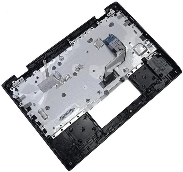 Alt view image 4 of 5 - 5CB0T79502 Replacement for Lenovo 300e Chromebook 2nd Gen 81MB Laptop Upper Top Cover Case Palmrest Not-Backlight Keyboard Assembly Part Black