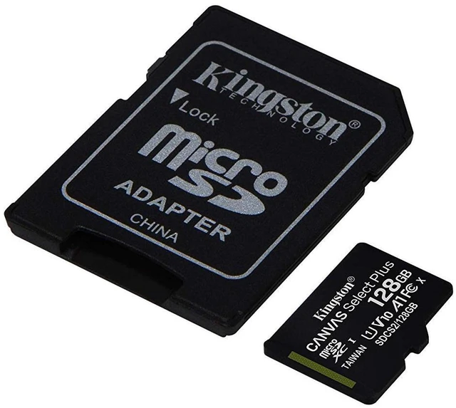 Alt view image 2 of 5 - Kingston 128GB microSDXC Canvas Select Plus Class 10 Flash Memory Card SDCS2 Memory