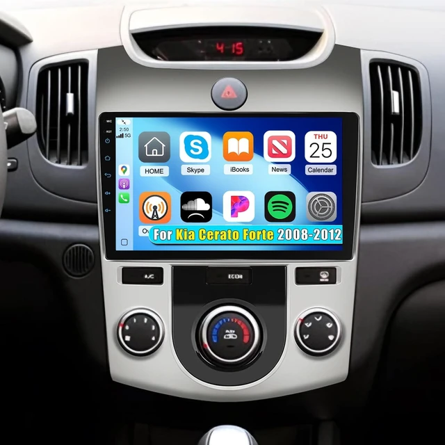 Main image of NHOPEEW Car Radio for Kia Forte Cerato 2008 2009 2010 2011 2012(Manual A/C)