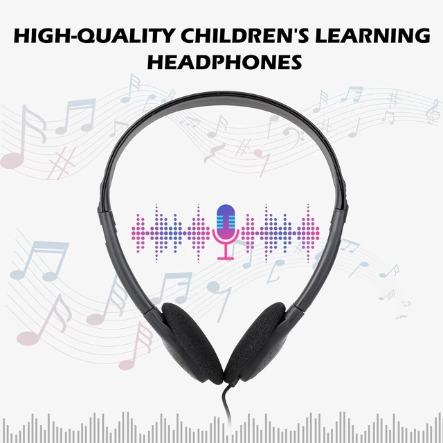 Alt view image 4 of 5 - CNSZSLZ 20 Pack Classroom Headphones Bulk for Kids School Students,Wired