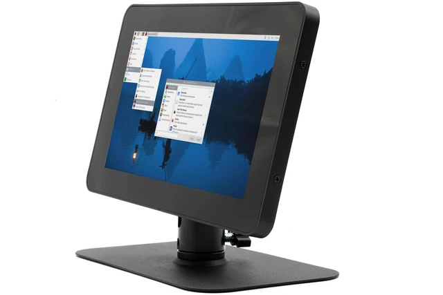 Alt view image 4 of 5 - KKSB Display Stand for Raspberry Pi 5 Touch Display 2 with Case for HATs