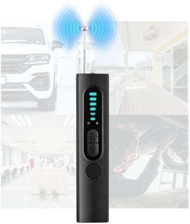 Main image of GPS Hidden Spy Camera Detector - for Cars, Trucks, Homes, Rentals, Office, Travel - Global-View.Net T-15 Detector