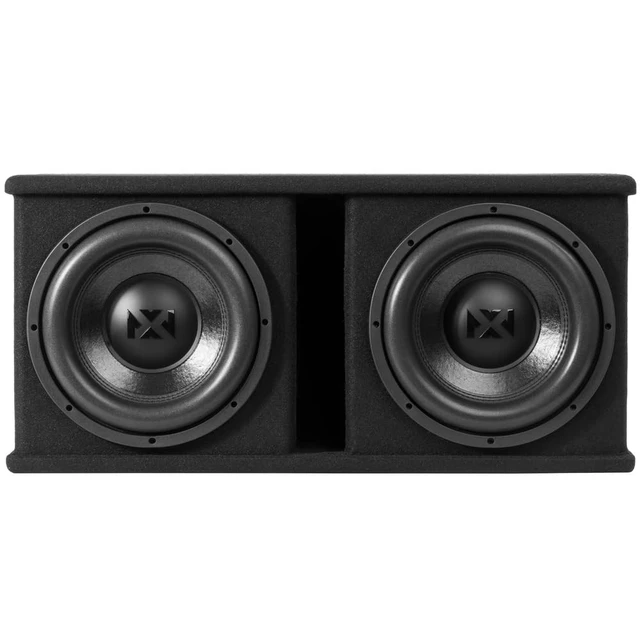 Alt view image 4 of 5 - NVX Loaded Dual 12" Subwoofer 1000W MAX (500W RMS)