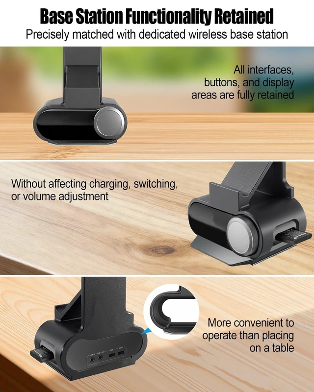 Alt view image 5 of 5 - Headphone and Game Controller Stand Compatible with SteelSeries Arctis