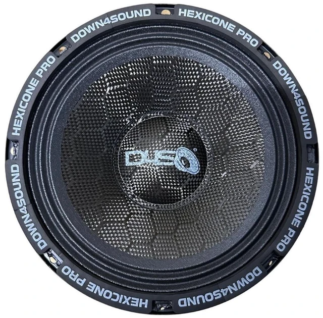 Main image of Down4Sound Hexicone PRO 8" All SZN Carbon Fiber Pro Audio Speaker 275W RMS 8 Ohm