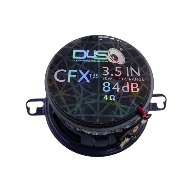 Alt view image 4 of 4 - Down4Sound CFXt35 3.5 Inch Car Audio Speakers 130W RMS Pair