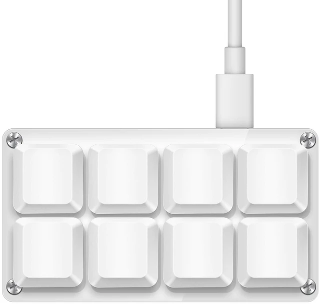 Main image of Mini 8-Key Programmable Keyboard with Hotswappable Mechanical Switches