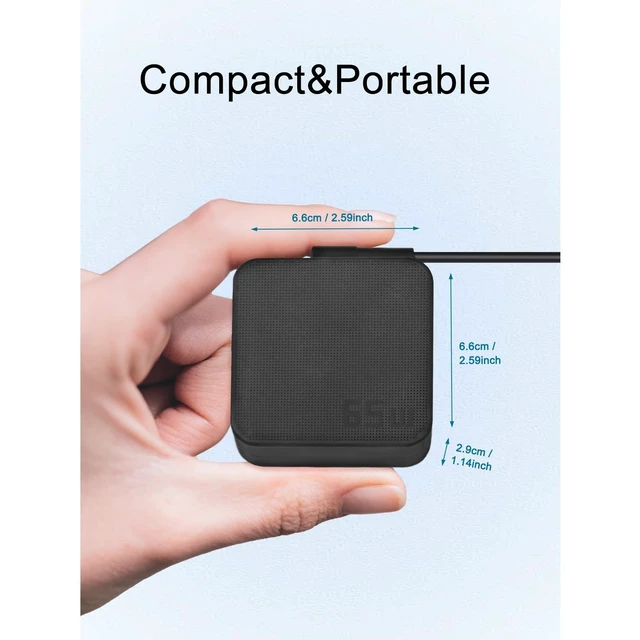 Alt view image 5 of 5 - 65W Charger for Asus Vivobook 15 16 F1504 F1605 Go 14 15 OLED E1404 E1504