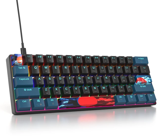 Main image of Owpkeenthy 60% Wired Mechanical Keyboard