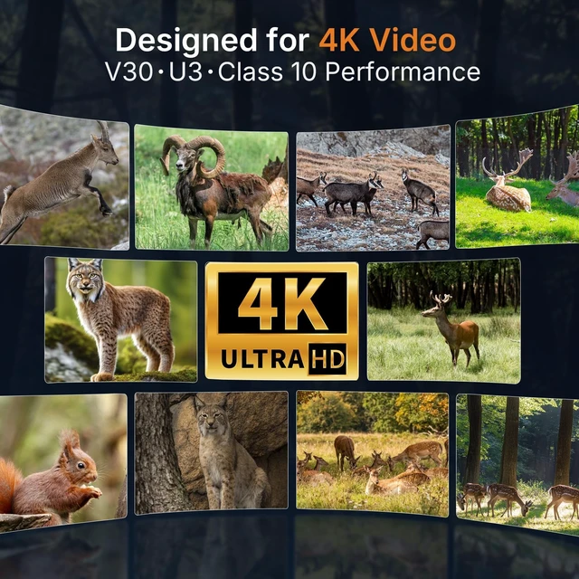 Alt view image 2 of 5 - GardePro 64GB Full-Size SD Card for Trail Camera