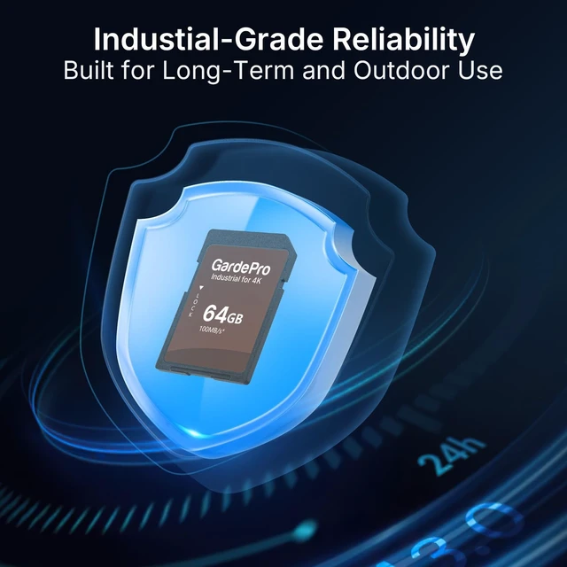 Alt view image 5 of 5 - GardePro 64GB Full-Size SD Card for Trail Camera