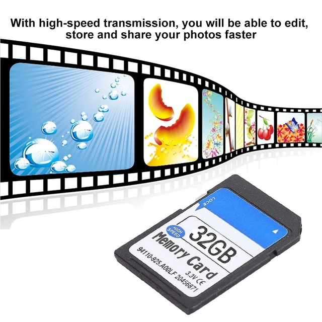 Alt view image 4 of 5 - 32GB 64GB Memory Card with Adapter, 80-100MB/s High Speed TF Card for Camera, MP3, MP4, SLR, Game Console, Tablet, Hi-Speed Read and Write