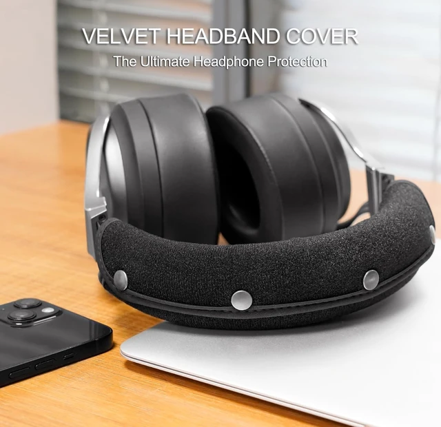 Alt view image 5 of 5 - Cooling Gel Replacement Ear Pads Cushion and Headband Cover for Corsair Virtuoso RGB Wireless SE XT Gaming Headset, Headphones Protector, Easy Installation, Premium Material & Black