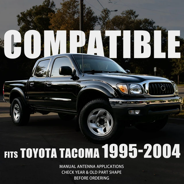 Alt view image 3 of 5 - 86300-04050 Manual Antenna Kit for 1995-2004 Toyota Tacoma, 32 in