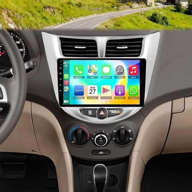 Main image of 9 Inch Touchscreen Car Stereo for Hyundai Accent 2012-2017