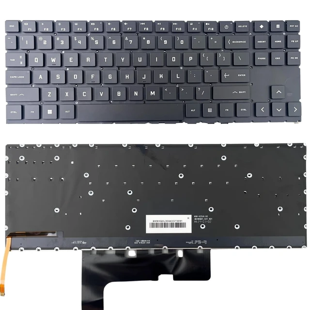 Alt view image 2 of 5 - TLBTEK Backlight Keyboard Replacement Compatible with HP Omen 15-EN 15-EK 15Z-EN 15T-EK 16-B 16-C 16-N 16-K 16-WD 16-WF 16-U 15-EK0019NR 15-EN 15-EN0010CA 15-EN0013DX 15-EN0023DX Series Laptop