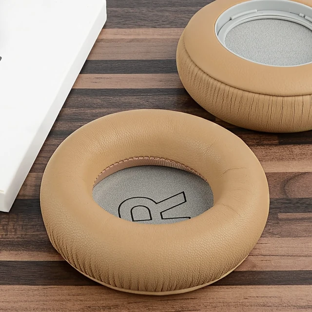 Alt view image 4 of 5 - Geekria Elite Sheepskin Replacement Ear Pads for Bang & Olufsen Beoplay H9, H7 (Not Compatible with H9 3rd Gen, h9i) Headphones Ear Cushions, Repair Parts (Brown)