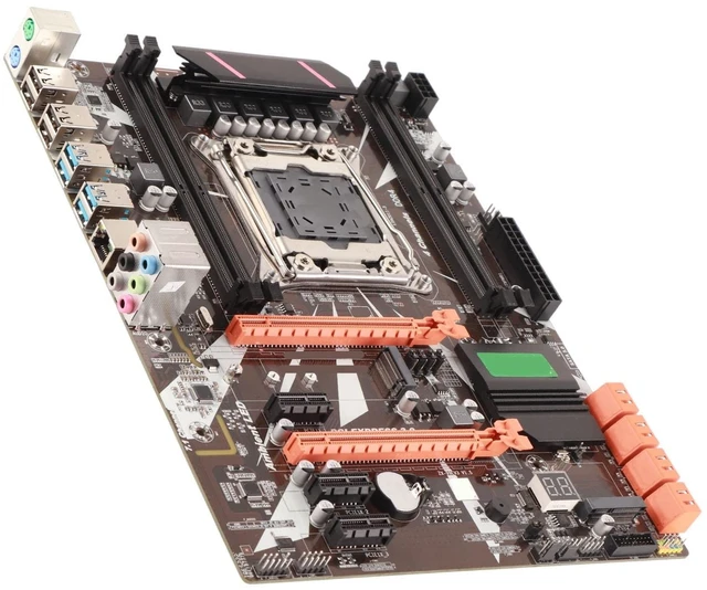 Main image of SUNGOOYUE DDR4 Motherboard, X99 Chipset LGA 2011 3 Socket with 8 and NVME M.2 Interface, for E5 V3/V4 and i7 58xx/68xx Series CPU