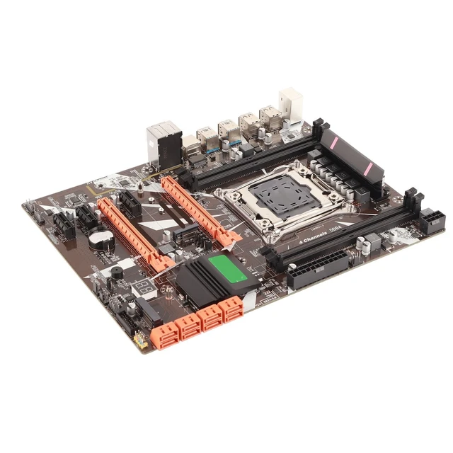 Alt view image 2 of 5 - SUNGOOYUE DDR4 Motherboard, X99 Chipset LGA 2011 3 Socket with 8 and NVME M.2 Interface, for E5 V3/V4 and i7 58xx/68xx Series CPU