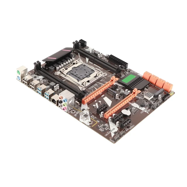 Alt view image 3 of 5 - SUNGOOYUE DDR4 Motherboard, X99 Chipset LGA 2011 3 Socket with 8 and NVME M.2 Interface, for E5 V3/V4 and i7 58xx/68xx Series CPU