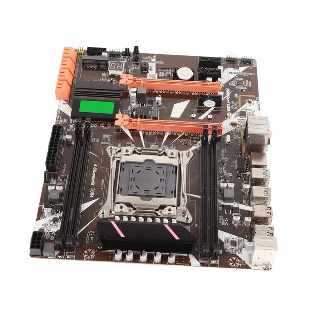 Alt view image 5 of 5 - SUNGOOYUE DDR4 Motherboard, X99 Chipset LGA 2011 3 Socket with 8 and NVME M.2 Interface, for E5 V3/V4 and i7 58xx/68xx Series CPU