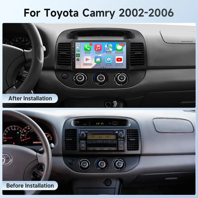 Alt view image 2 of 5 - Leadfan Fast Boot Linux Car Radio for Toyota Camry 2002-2006