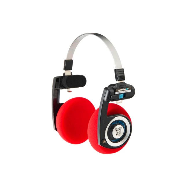 Alt view image 5 of 5 - YAXI EARPADS for Koss PORTAPRO 2Pairs+Pouch ((Pink+Red)+Pouch)