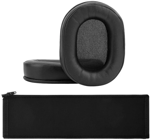 Main image of Geekria Earpad and Headband Cover Set Replacement for Sony MDR 1ABT/1RBT/1RNC Headphones, Repair Parts, Easy DIY Installation No Tool Needed (Black)