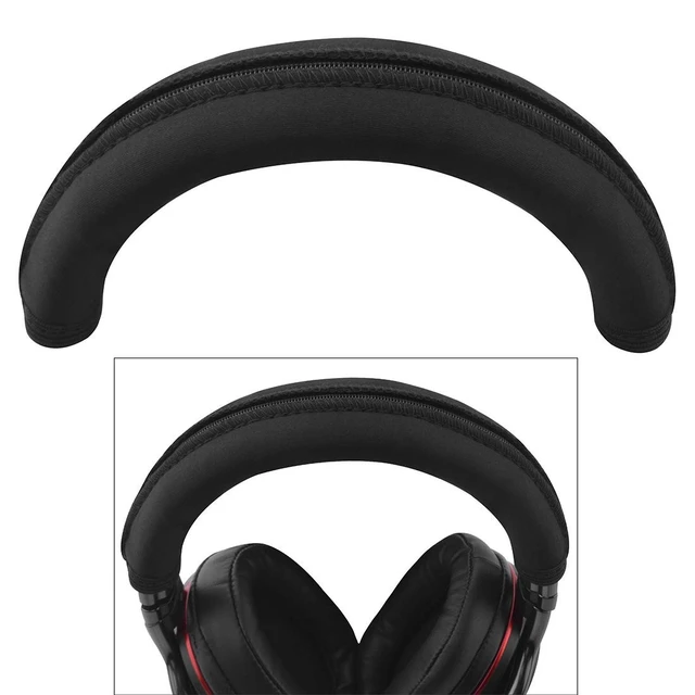 Alt view image 4 of 5 - Geekria Earpad and Headband Cover Set Replacement for Sony MDR 1ABT/1RBT/1RNC Headphones, Repair Parts, Easy DIY Installation No Tool Needed (Black)