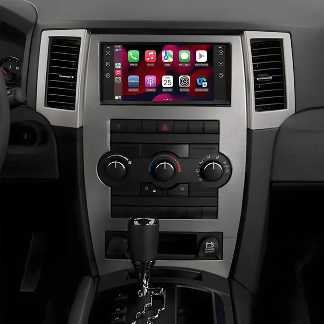 Main image of PHEZEN 7 inch Touchscreen Car Stereo for Jeep Grand Cherokee 2005-2011, Android 13 Car Radio with Carplay & Android Auto GPS Navigation BT Mirror Link WiFi Backup Camera 4+64G