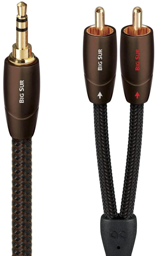 Main image of AudioQuest Big SUR 1.5 m High-End Audio Cable 3.5 mm Jack to RCA (Stereo)