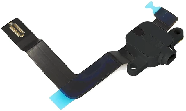 Main image of iPartsleader Audio Board 3.5mm Headphone Jack Connector with Cable 821-04217-A 821-05293-A for MacBook Air 15" A2941 (M2,2023) A3114 (M3,2024) A3241 (M4,2025) (Black)