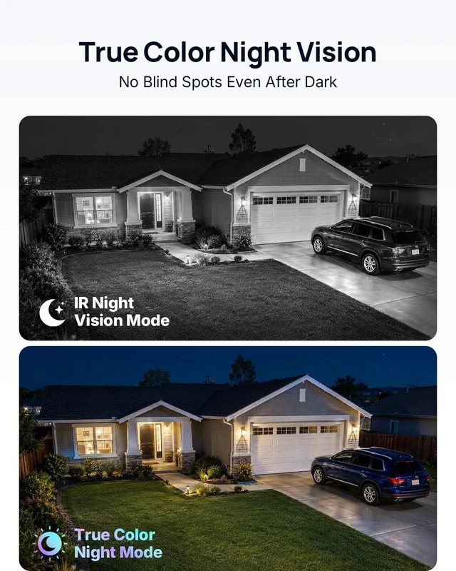 Alt view image 4 of 5 - ANNKE 4MP Dual Lens Wireless Security Camera Outdoor, PT Auto Tracking IP66