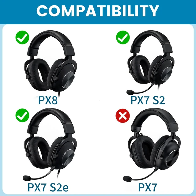 Alt view image 2 of 5 - Lukvcoe Cooling Gel Earpads for Bowers & Wilkins PX8/PX7 S2/PX7 S2e Headset